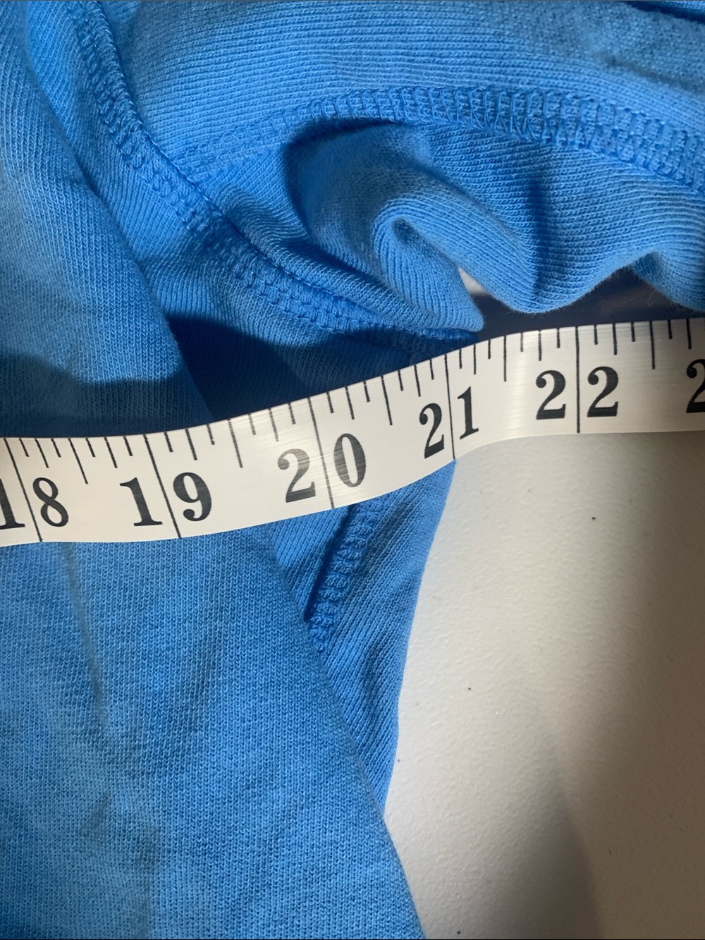 Peloton Sky Blue Cropped Crewneck Sweatshirt - Picture 6 of 6
